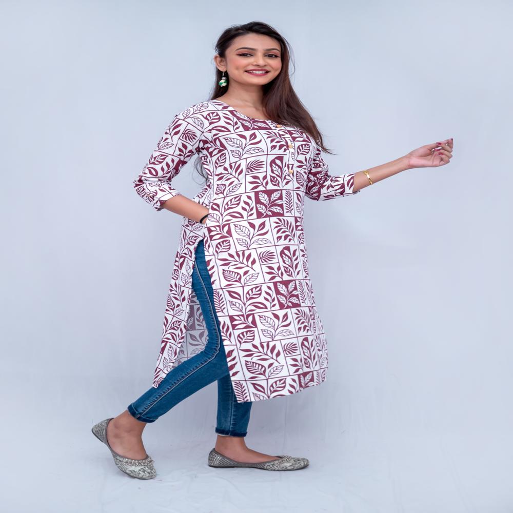 Rayon Single Kurta - Multiple Prints Available