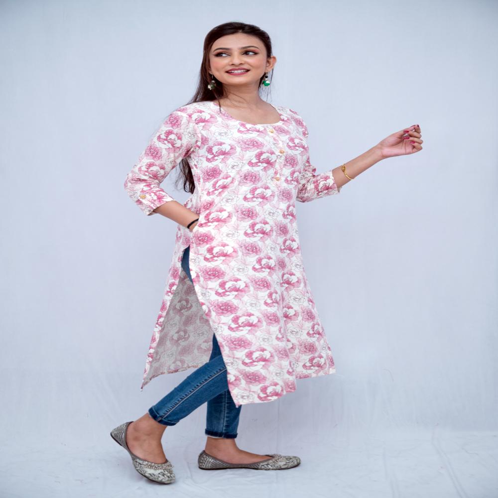 Rayon Single Kurta - Multiple Prints Available - Ethnic Region: Indian