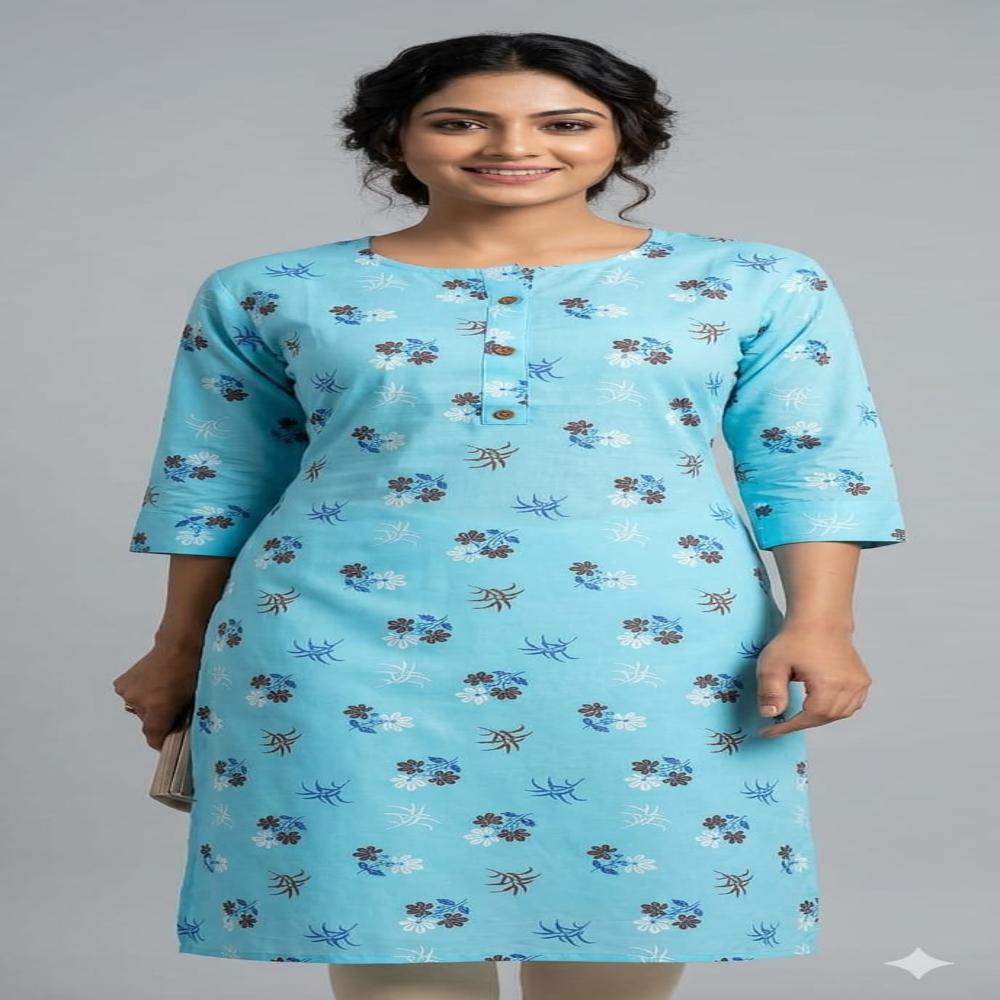 Rayon Single Kurta with Pocket Multiple Prints Available