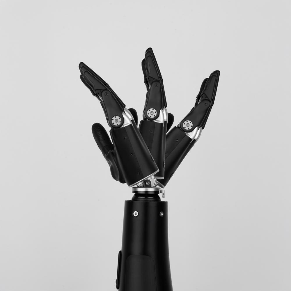 Artificial Hand- Zeus Bionic Hand- Medium - Color: Black