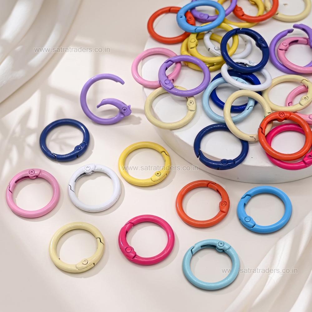 Assorted Matte Round Metal Lock