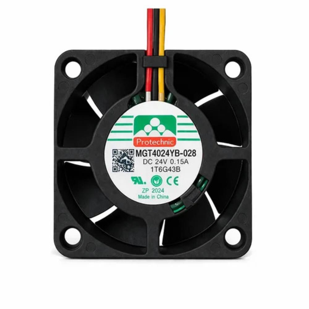 PROTECHNIC MGT4024YB-028 24V DC 0.15A 12025mm Ball Bearing Industrial Axial Cooling Fan