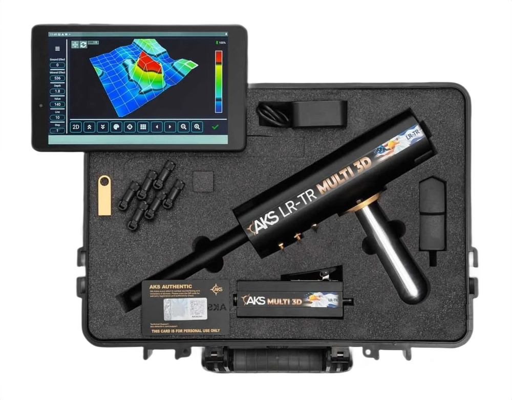 AKS LR-TR MULTI Underground Metal Detector