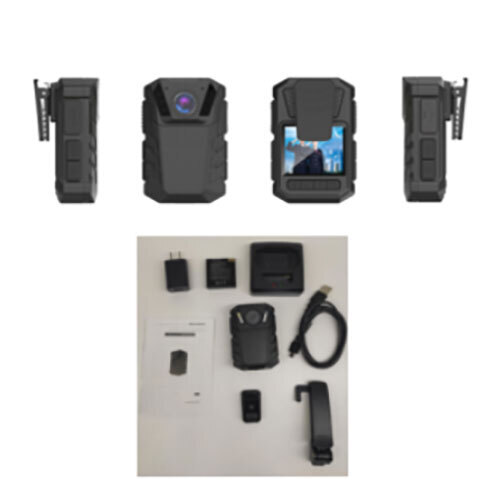 AT 909G - 4G WiFi GPS Police Body Worn Camera, Compact Rugged Design, Infrared Night Vision, Live Streaming