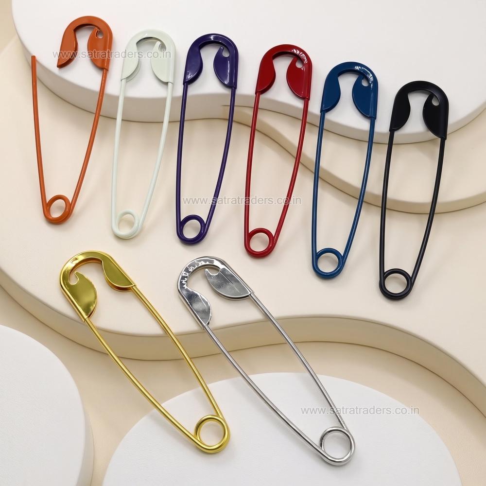 Oversized Hair Bun Safety Pin | Qty : 1pc | Size : 5.5inch | BP18