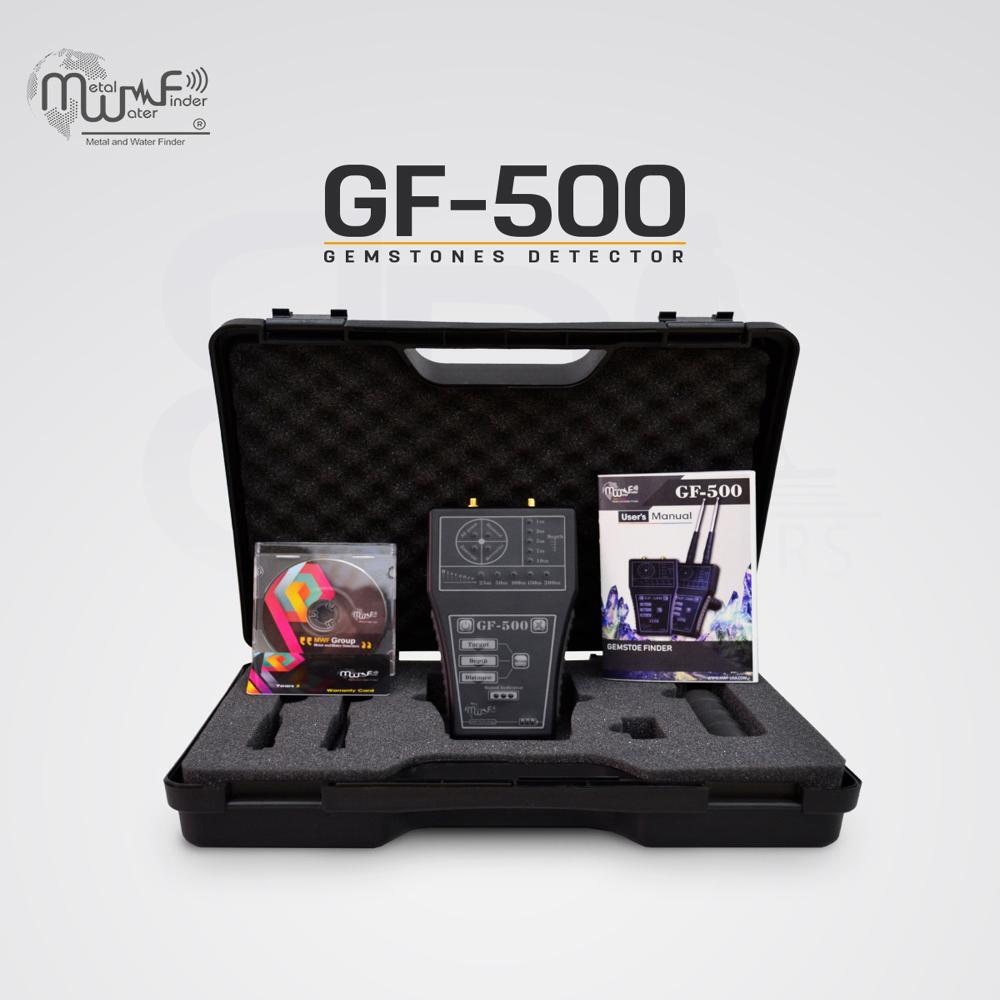 Gf-500 Gemstone Detectors - Metal, Lightweight, Portable | Analog/Digital Display, Manual Control, 2V 2MA Power