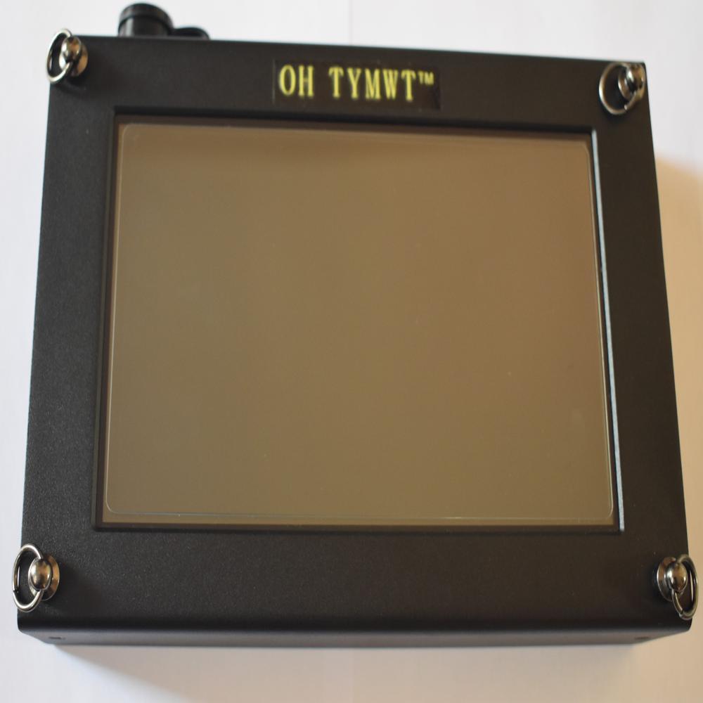 TYM - 1600S Underground Water Detector - 56mm Black Finish, Portable 0.3kg, Large Touch Screen, 2V Operation