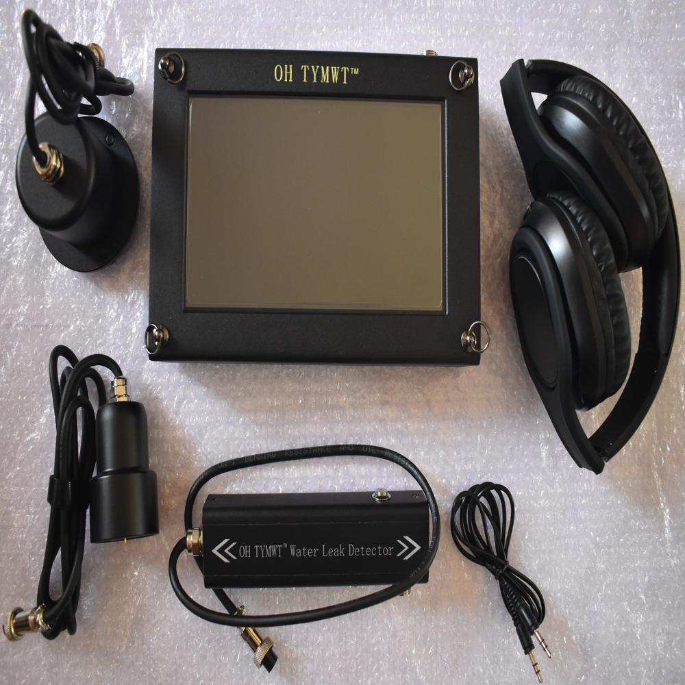 TYM - 6A Groundwater Detector - Plastic Compact Black 0.001 mg Accuracy | Handheld Digital Button Operated Includes Headphones and Cable