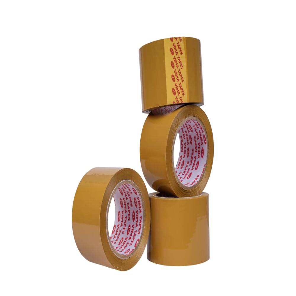 Wonder Plain Brown BOPP Tape Set, For Packaging