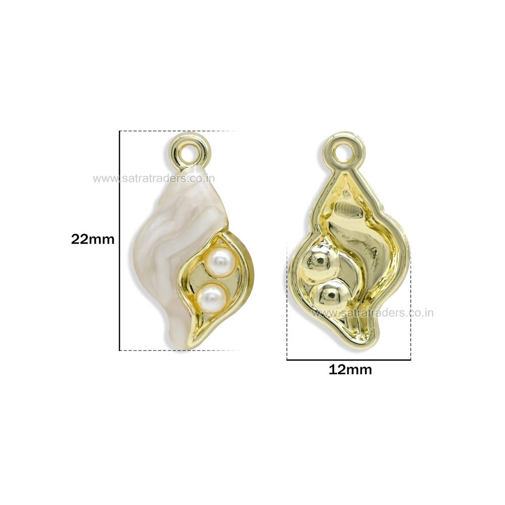 Conch Shell Jewelry Charms