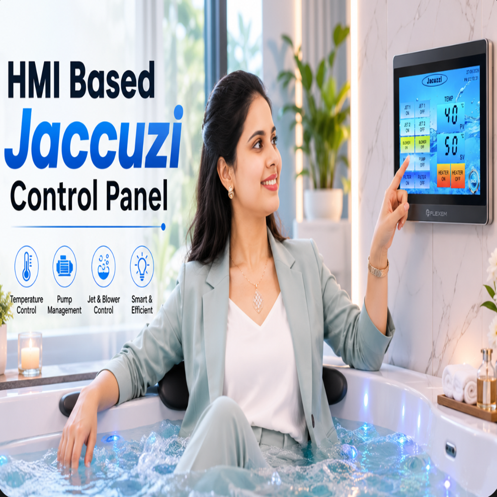 HMI Based Jacuzzi Control Panel