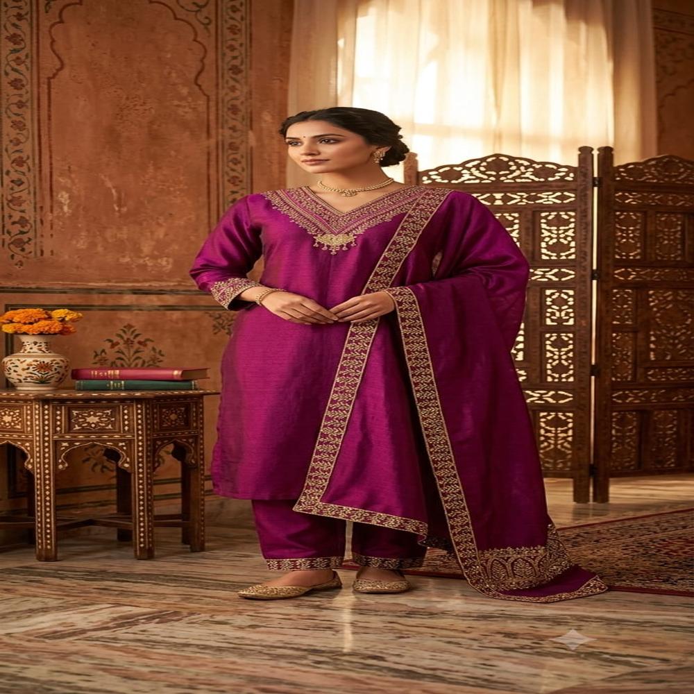Ladies Designer Silk Kurti