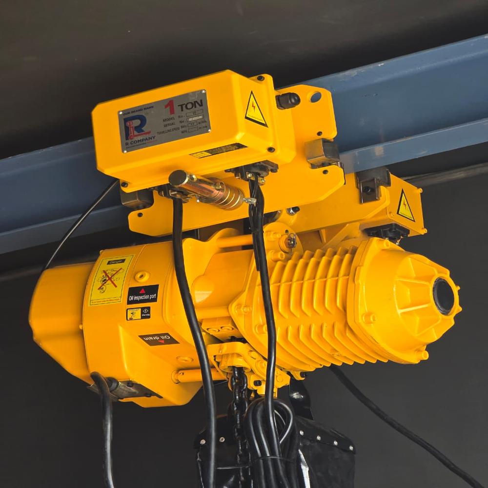 Electric Chain Hoist With Travelling Trolley