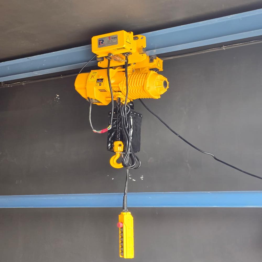 Electric Chain Hoist With Travelling Trolley