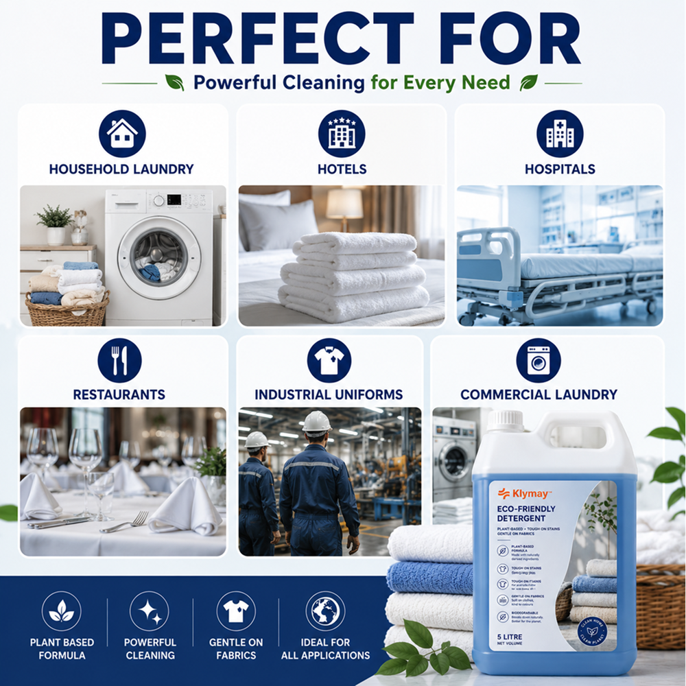 Klymay Eco-Friendly Liquid Laundry Detergent 5L