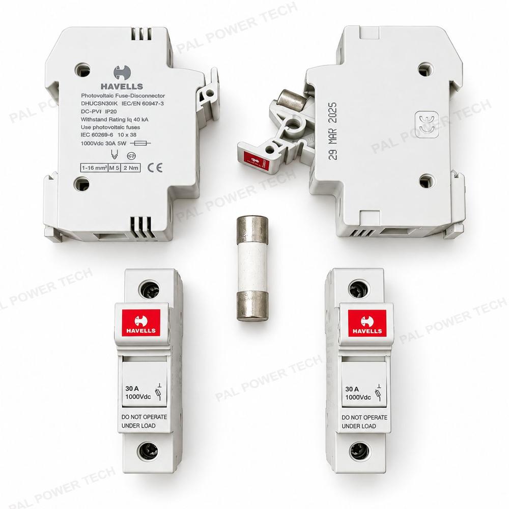 Havells Dc FUSE 30A WITH FUSE HOLDER