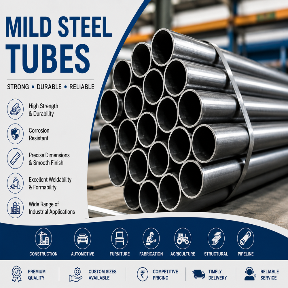 Mild Steel Tube - Application: Water Supply