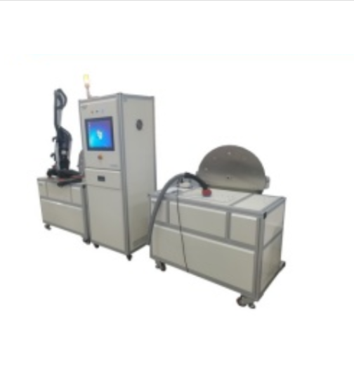 Vacuum Cleaner Air Performance Testing Equipment - Stainless Steel, 2200x750x1600mm, Light Grey | PLC Controlled, Touchscreen HMI, Integrated HEPA Filter