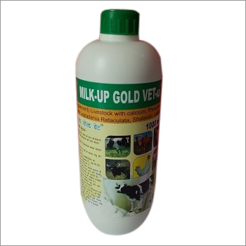 Liquid Animal Feed Supplement - 1000 Ml, Calcium, Phosphorus, Vitamin D3 & B12, Herbal Ingredients for Enhanced Milk Production, Hygienically Formulated, Medical Grade, Longer Shelf Life