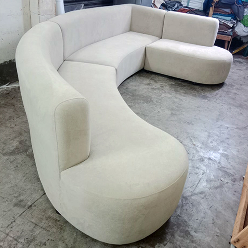 7 Seater Curve Designer Sofa - Color: Multiple