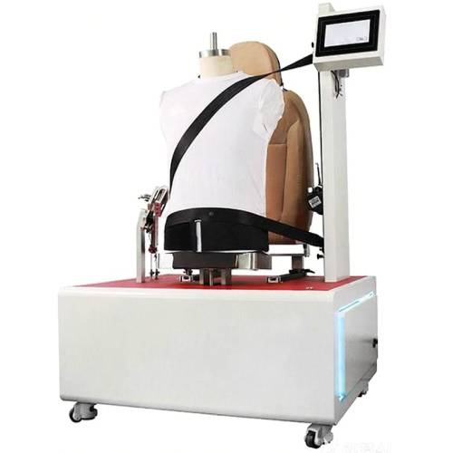 Seatbelt Fabric Pilling Tester for ISO 12945 Webbing Abrasion and Pilling Resistance - Stainless Steel, 900x700x1500 mm | Touchscreen PLC, Adjustable Speed, Dual Specimen, ISO ASTM Compliant