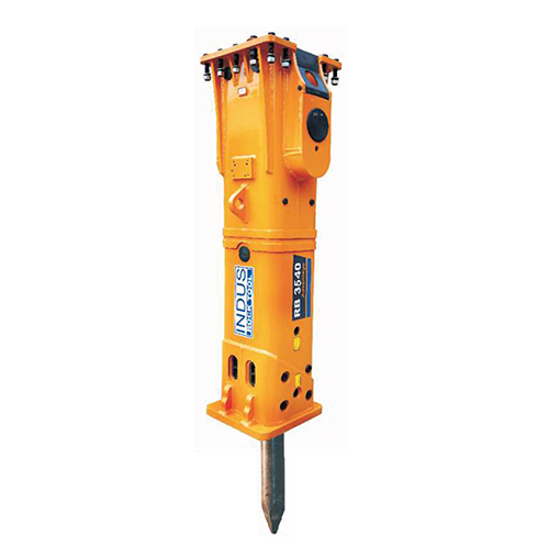 Model RB 3540 Indus RB Series Hydraulic Rock Breaker
