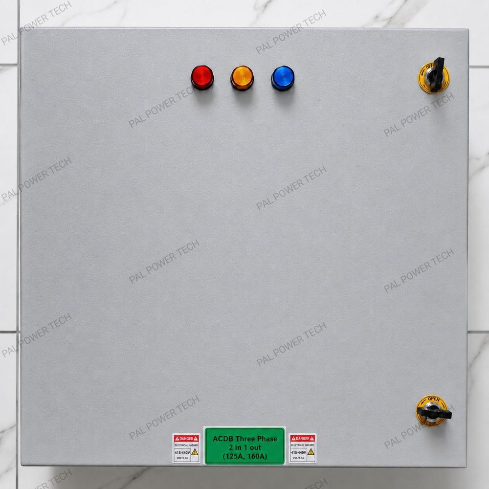 ACDB THREE PHASE 2 IN 1 OUT (125AMP ,160AMP)