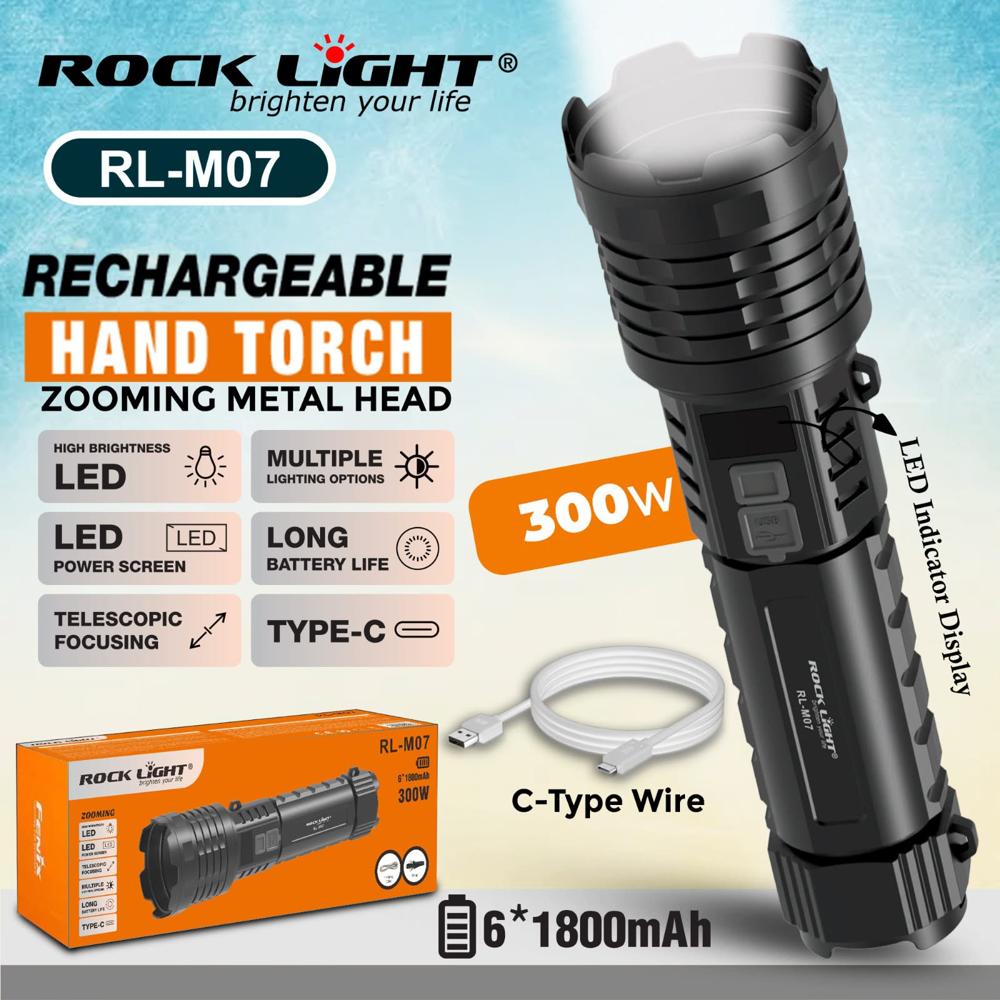 Rock Light RL-M07 Metal Torch