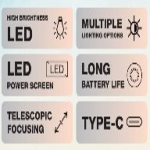 Rock Light RL-M07 Metal Torch