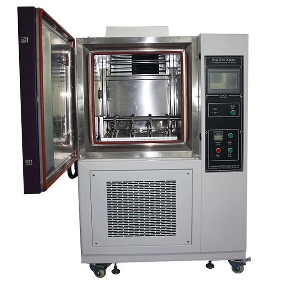 Leather Low-Temperature Flexing Tester for ISO 5402 - Stainless Steel Chamber, 70x45 mm, -30C to 50C | Programmable Digital Control, 6 Specimens, Safety Interlock Door