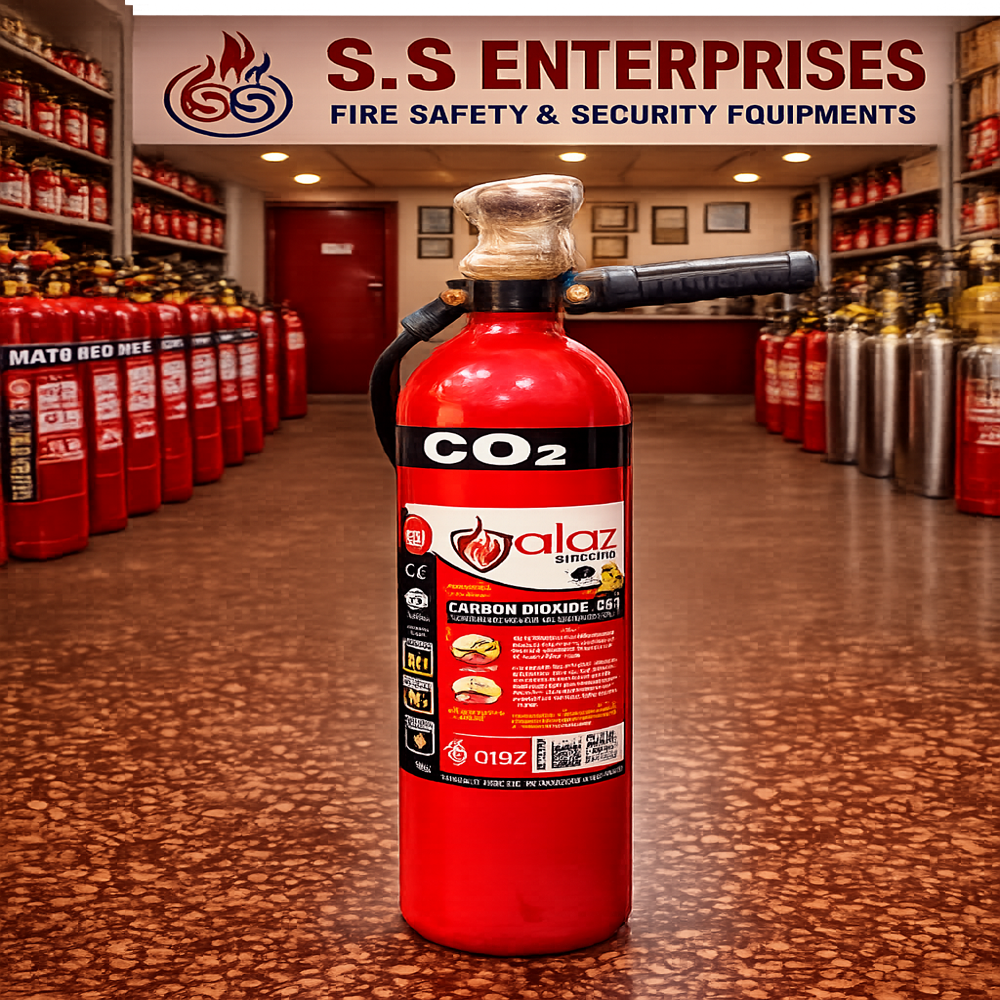 Fire Extinguisher Co2 4.5 Kg - Color: Red