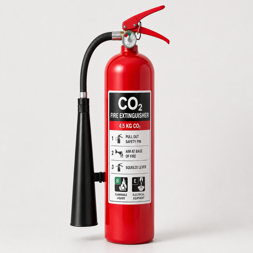 Fire Extinguisher Co2 4.5 Kg - Color: Red