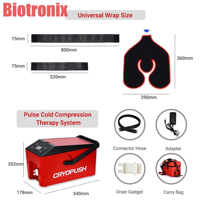 Professional Cryotherapy Compression System for Sports Recovery