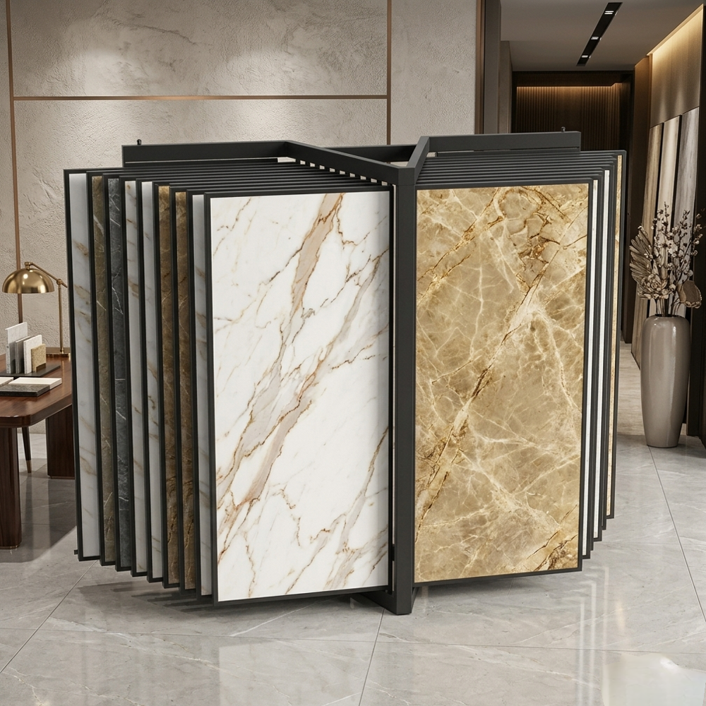 Tringle Book Tile Display Rack