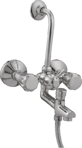 Wall Mixtur 3X1 Tap - Metals Type: Brass