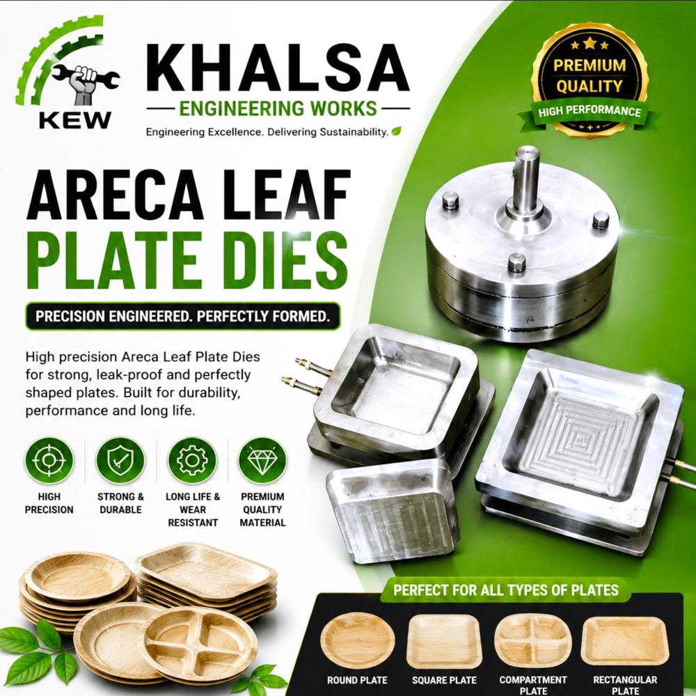 ARECA LEAF PLATE DIE