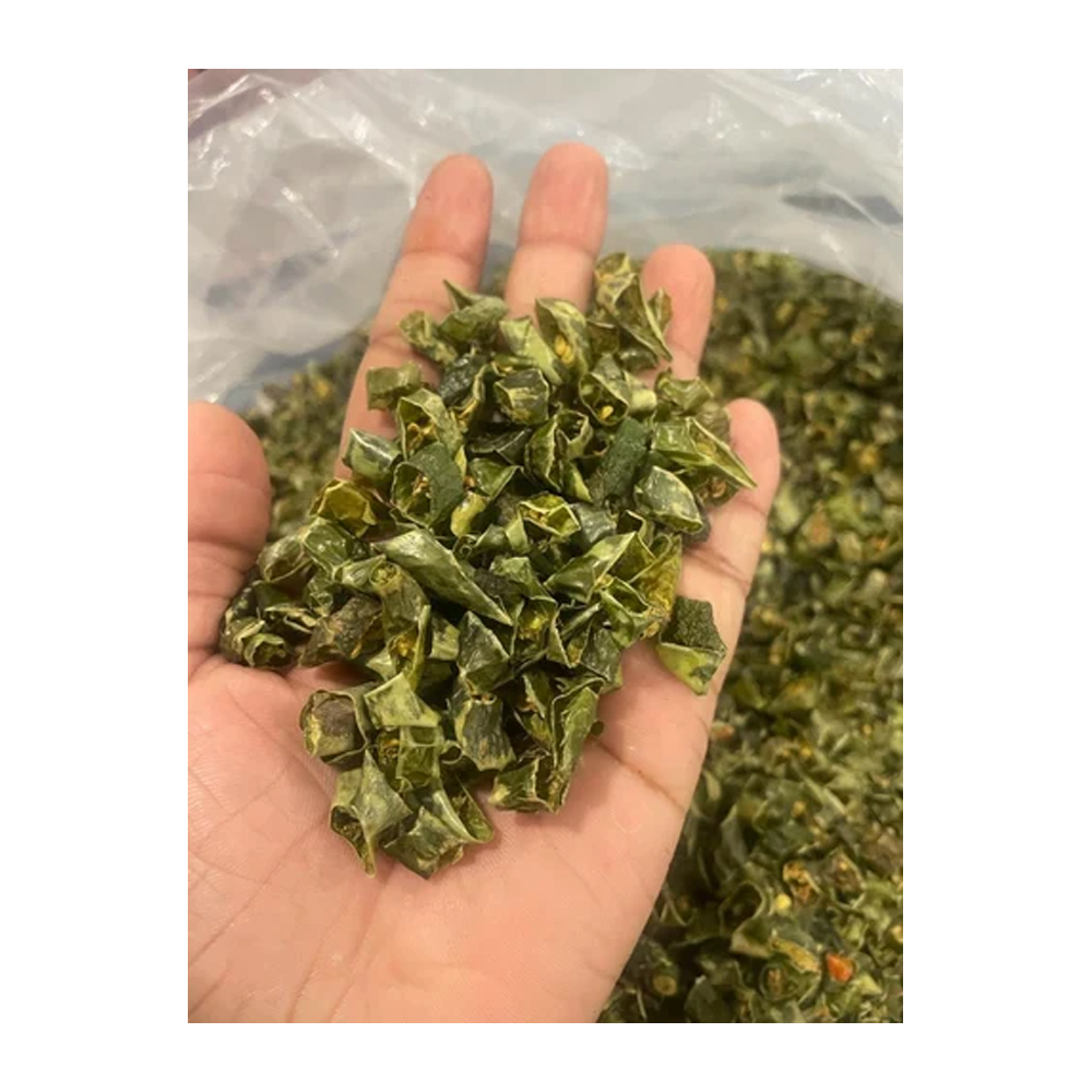 Green chili flakes