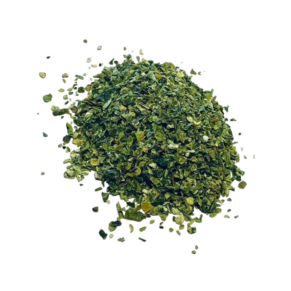Green chili flakes