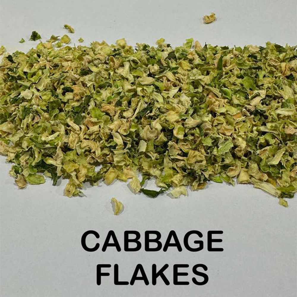 Cabbage flakes