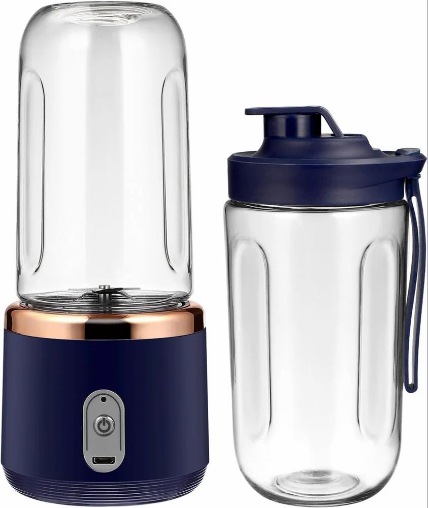Mini Portable Juicer - Color: Blue