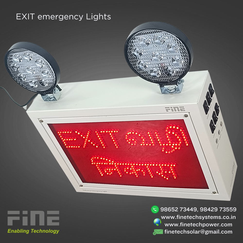 Emergency Exit lights