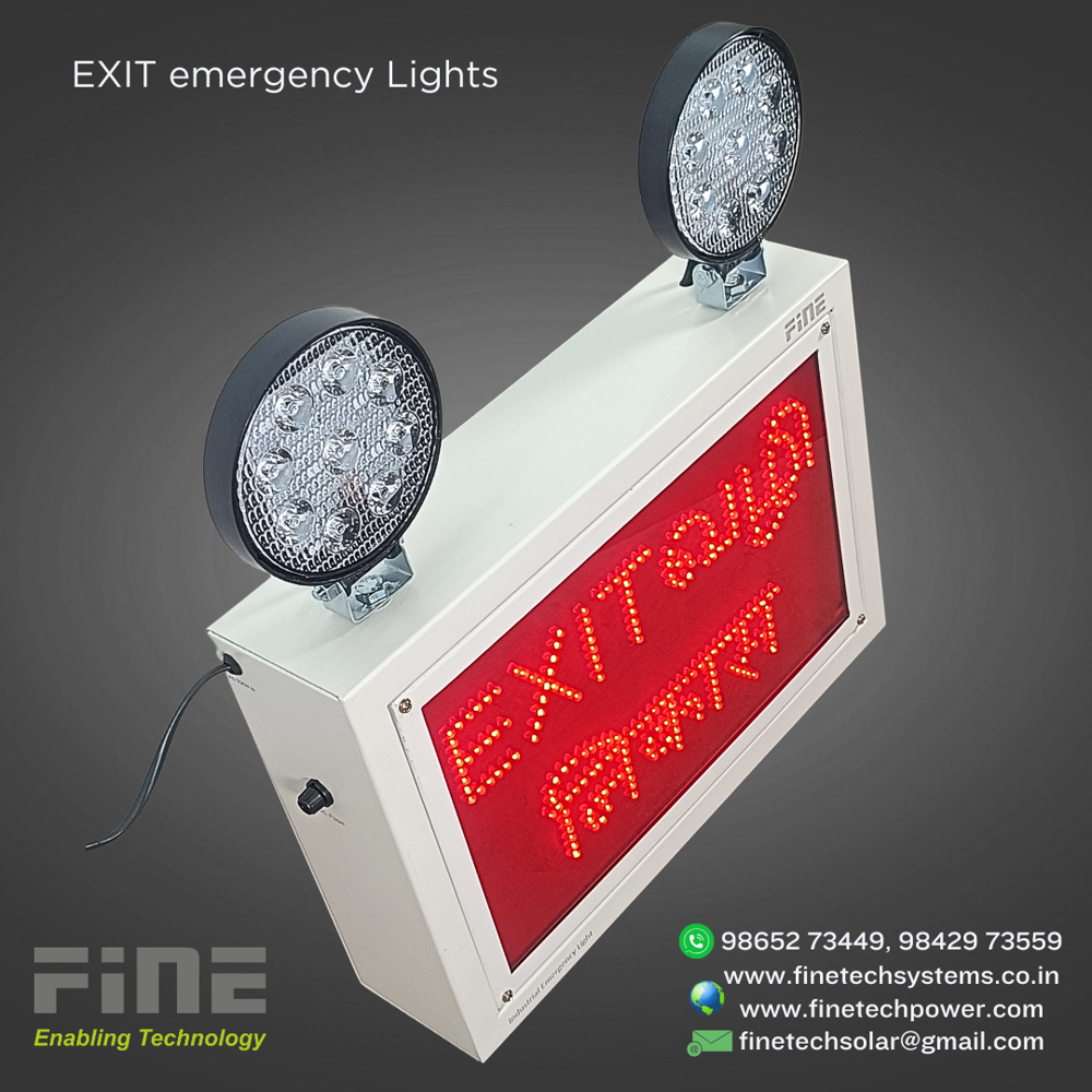 Emergency Exit lights