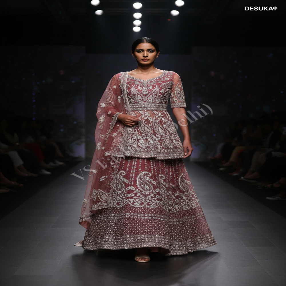 IWP- 50003 Peplum Lehenga Set