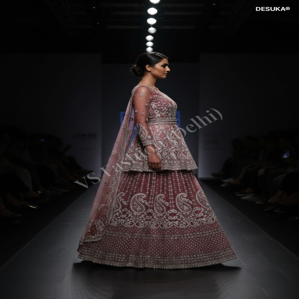 IWP- 50003 Peplum Lehenga Set