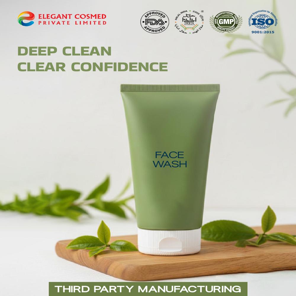 0Aloe Vera Face Wash (SLS Free) Gentle Hydrating Cleanser Third Party Manufacturing