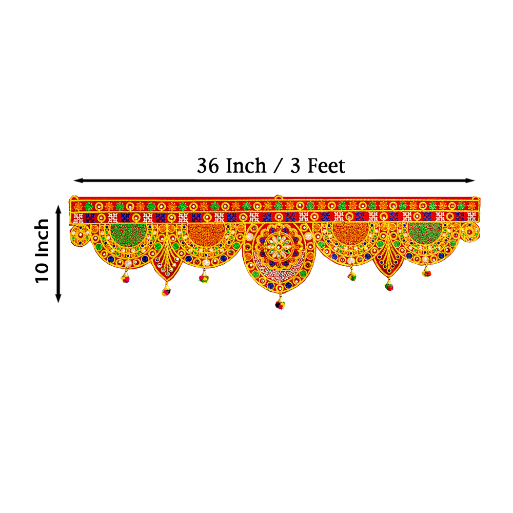 KRISHNA HANDLOOM Attractive Decorative Home Temple Festival Decor Y 19