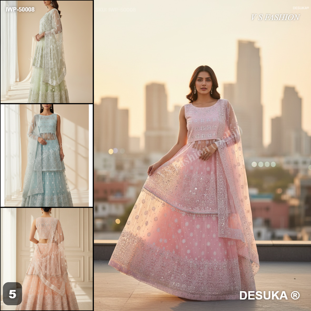 Premium Peplum Lehenga Set