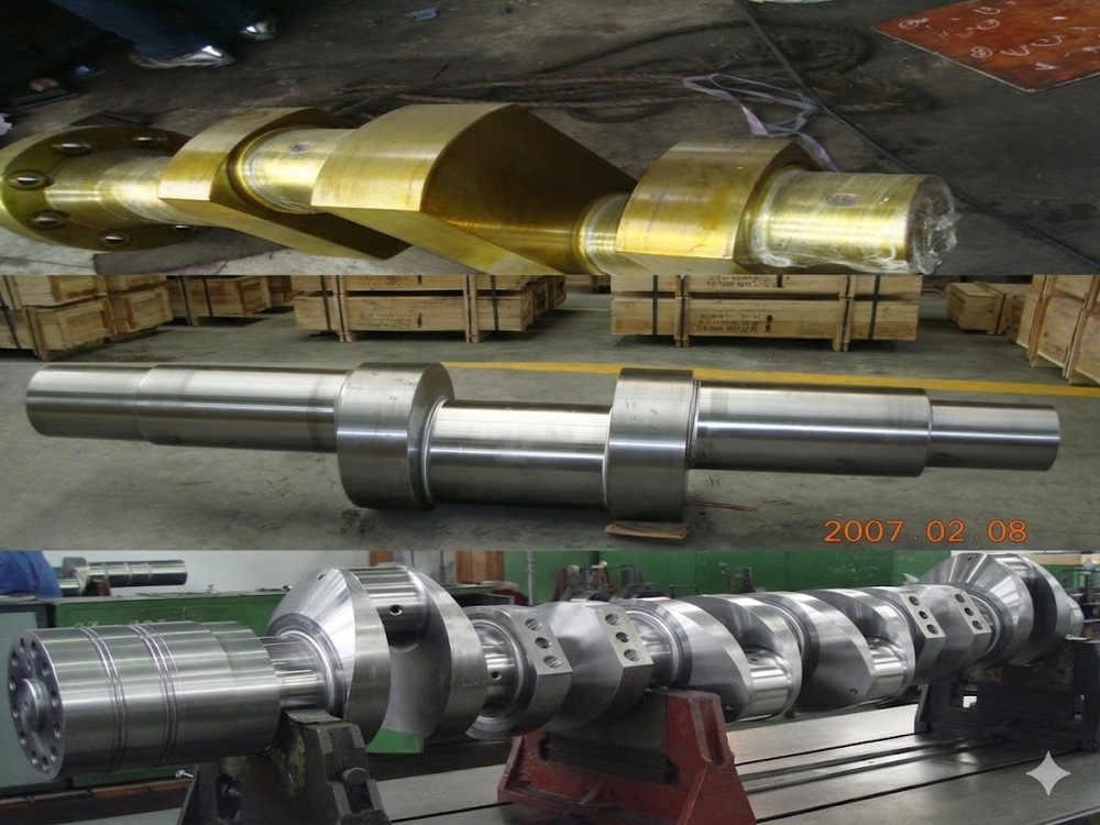Custom Forged Steel Crankshafts