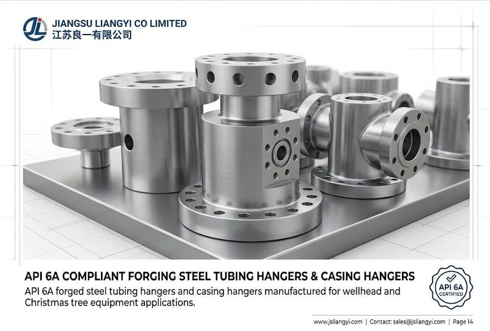 API 6A forged steel tubing hangers and casing hangers