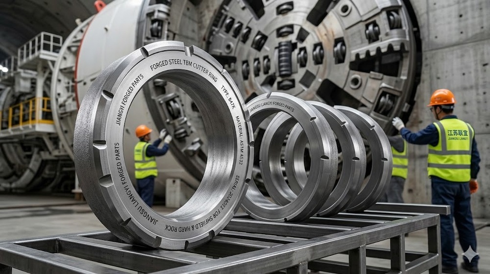 Forged Steel TBM Cutter Cutting Rings